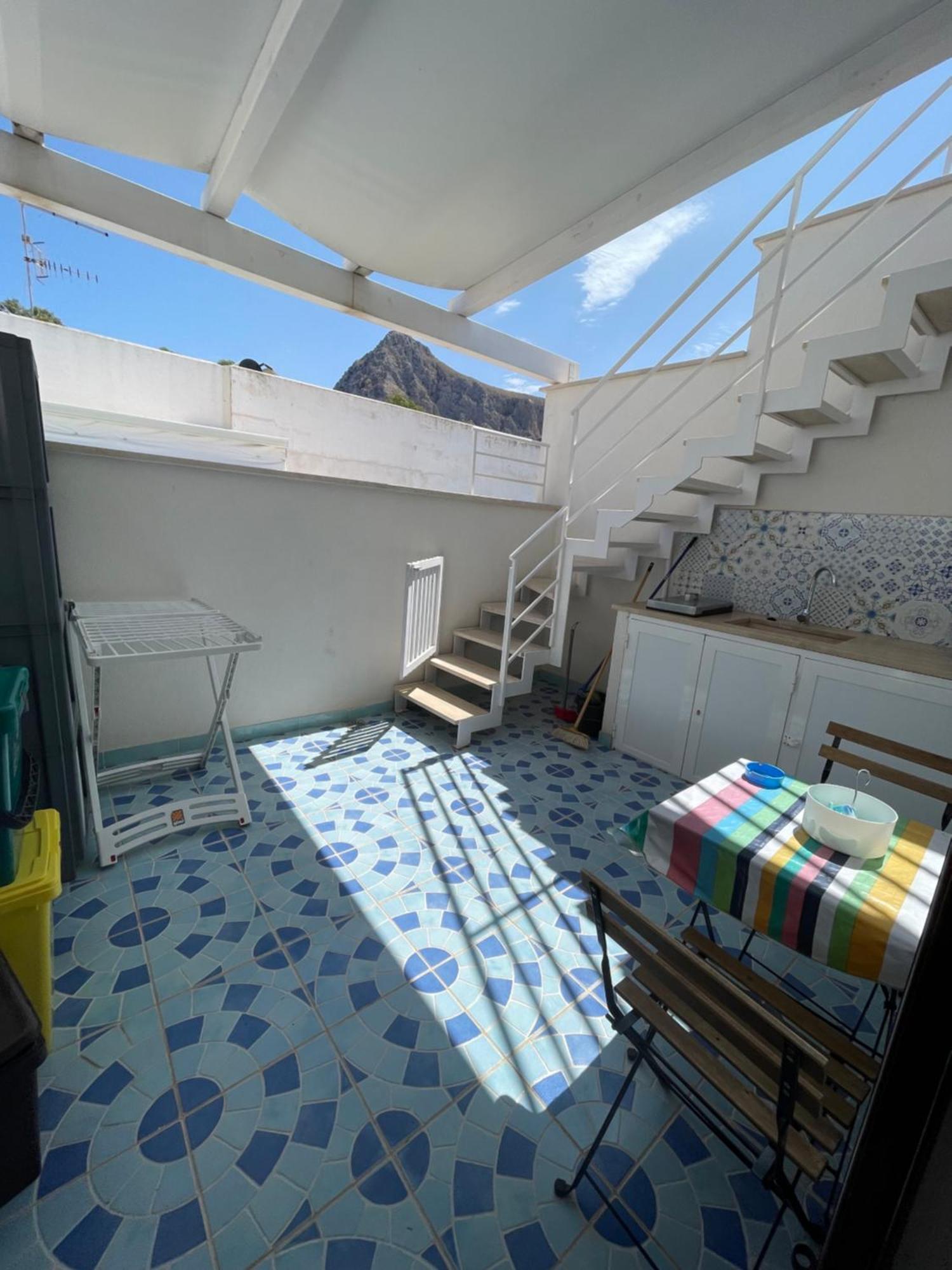 La casa di fronte la spiaggia di San Vito lo capo Esterno foto